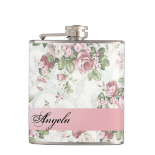 Cantil Flores Vintage Shabby Chic-Personalizadas