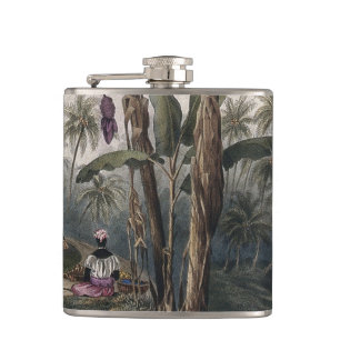 Cantil Floresta Antiga de Bananeiras Tropicais   Bota Vin