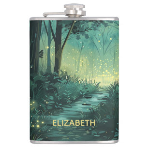 Cantil Floresta de Luz Fada Personalizada