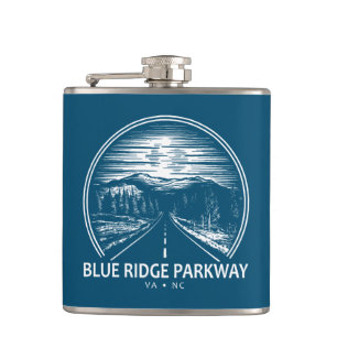Cantil Floresta de Parkway Blue Ridge