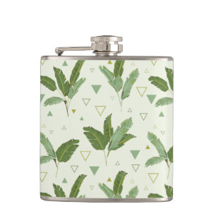 Cantil Folha da banana com triângulos