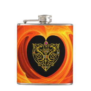 Cantil FOLHA DE ouro EM CAMADAS DE LARANJA