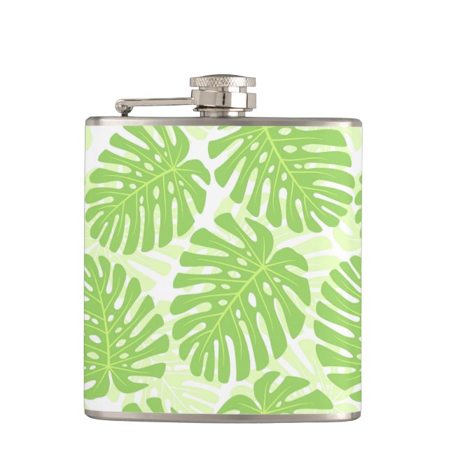 Cantil Folhas da planta tropical - teste padrão de (Frente)