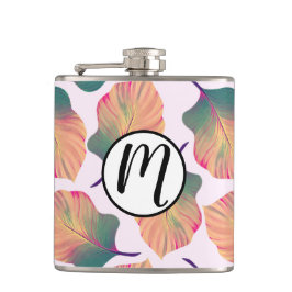 Cantil Folhas de Canna Tropicanna em Pastel