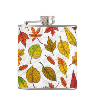 Cantil Folhas de outono em branco