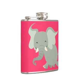 Cantil Folheto de Feliz do Elefante de Cartoon Bonito