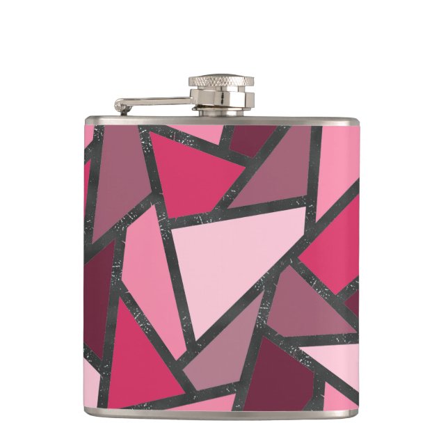 Cantil Formas de vidro cor-de-rosa (Frente)