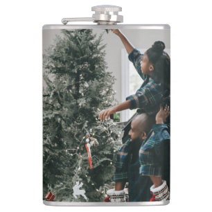 Cantil Foto de Natal Personalizada de Família em Duas Fac