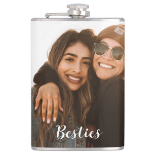 Cantil Foto Personalizada de Melhores Besties para Amigos