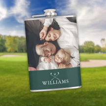 Foto Personalizada E Nome Emerald Green