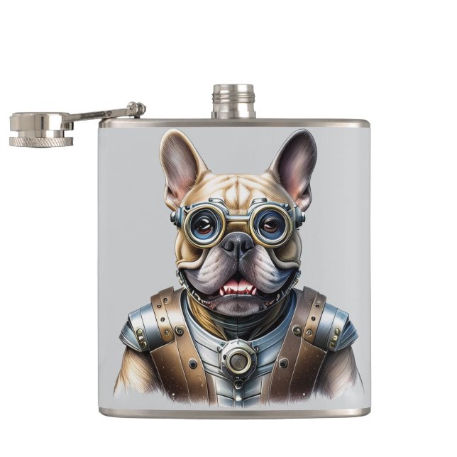 Cantil Französische Bulldogge Roboter Vatertag (Aberto)