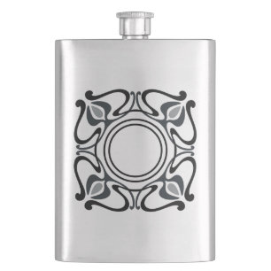 Cantil Frasco Art Nouveau