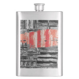 Cantil Frasco Clássico – Design Abstrato Red Pulse