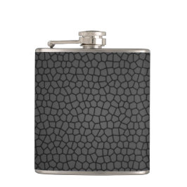 Cantil Frasco com Design de Pedras Pretas