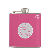 Frasco cor-de-rosa - Zodiac - Taurus