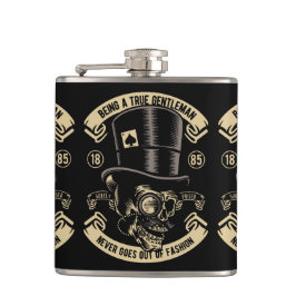 Cantil Frasco de aço inoxidável