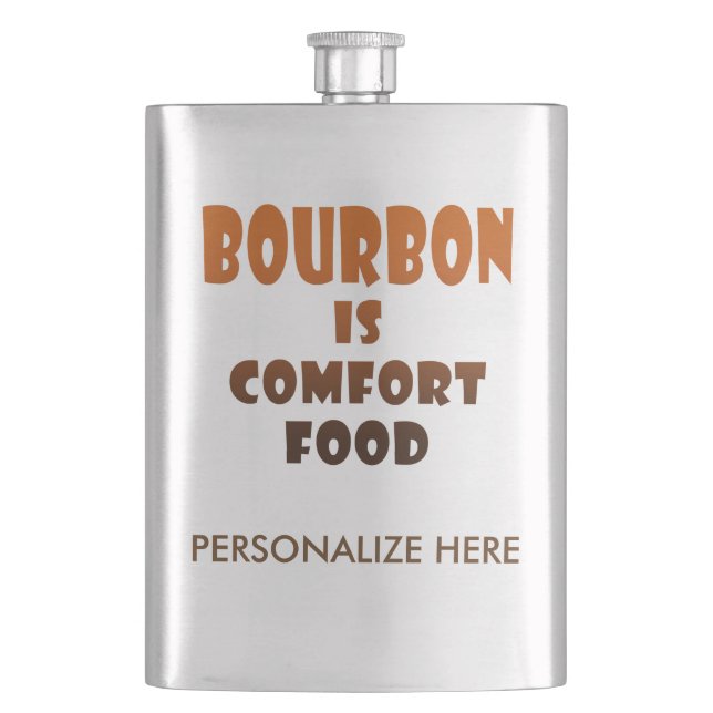 Cantil FRASCO DE AÇO INOXIDÁVEL - BOURBON é Comida Caseir (Frente)