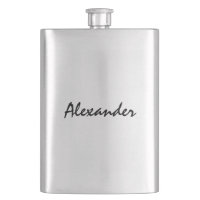 Frasco de aço inoxidável personalizado para homens