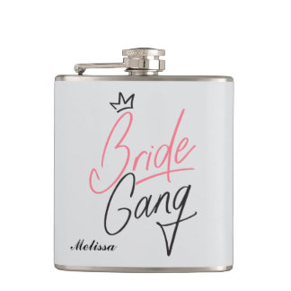 Cantil Frasco de Gang da Noiva Personalizado
