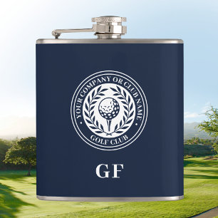 Cantil Frasco de Golfe com Nome Personalizado Presente pa