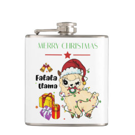 Cantil Frasco de Llama de Natal