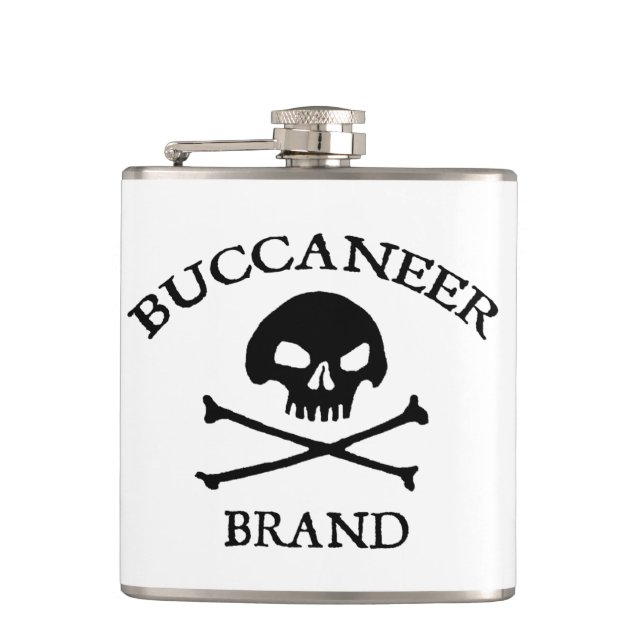 Cantil Frasco de Marca do Buccaneer (Frente)