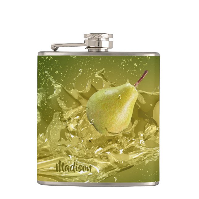 Cantil Frasco de nome personalizado Par (Frente)