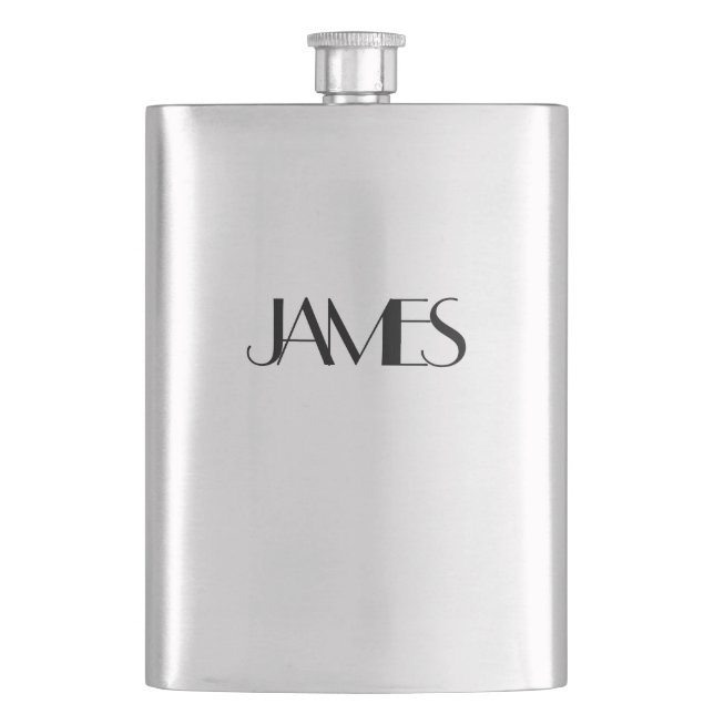 Cantil Frasco de Nome Personalizável (Frente)