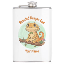 Cantil Frasco de Papai Dragão Barbudo Personalizado