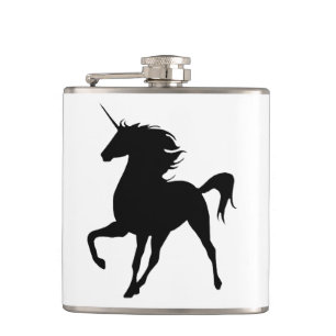 Cantil Frasco de Silhuette Unicorn Preto