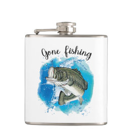 Cantil Frasco de Vinilo (Vinyl Wrapped) do pescador