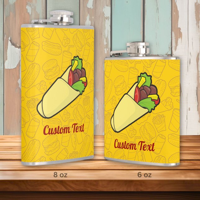 Cantil Frasco de Wrap de Sanduíche de Tortilha (Criador carregado)