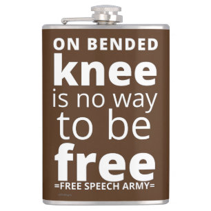 Cantil frasco "EM KNEE BENDED..."