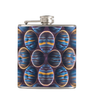 Cantil Frasco enrolado de vinil com Design de Honeycomb