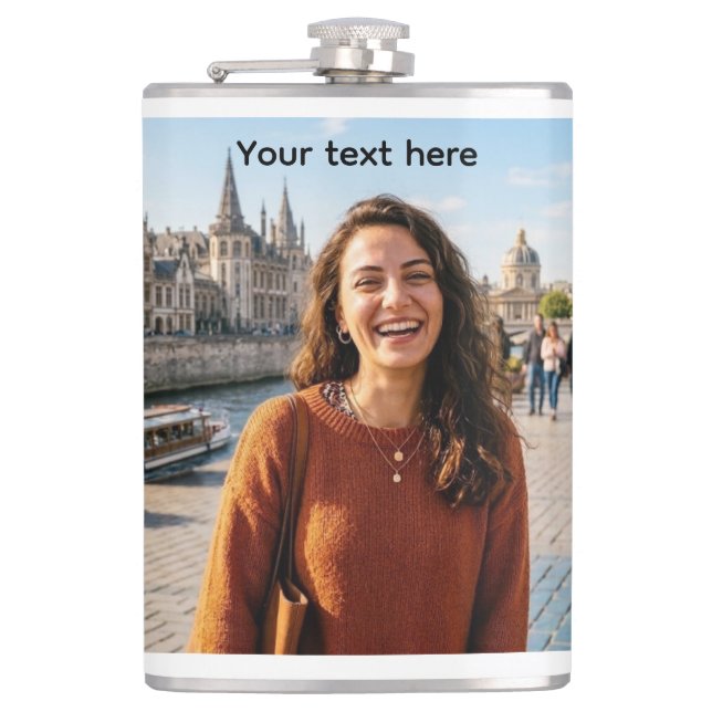 Cantil Frasco Envolto em Vinil (Frente)