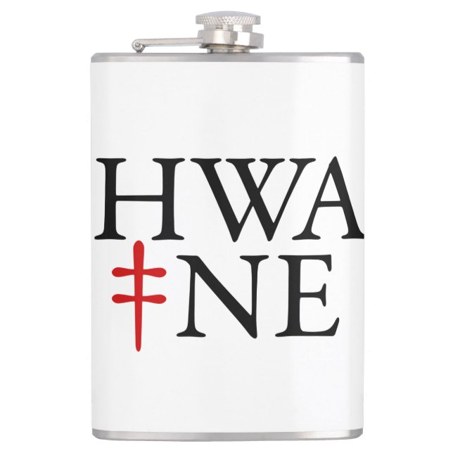 Cantil Frasco envolto em vinil HWA-NE (Frente)
