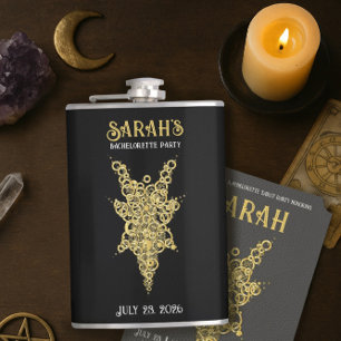 Cantil Frasco Envolvido em Vinil para Noiva de Mystic Gol