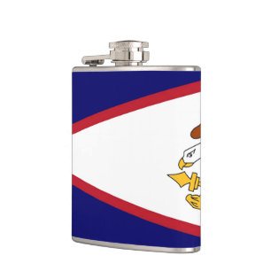 Cantil Frasco especial patriótico com bandeira americana