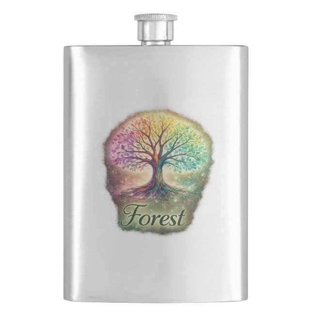 Cantil Frasco Floresta Árvore da Vida (Frente)