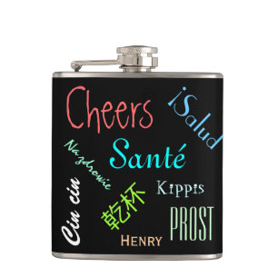 Cantil Frasco Internacional de Saúde