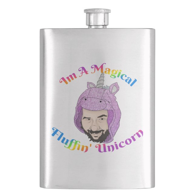Cantil Frasco mágico de Fluffin Unicórn Clássico do Zer0 (Frente)