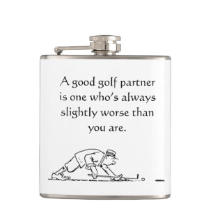 Cantil Frasco molhado em vinil de Golfer