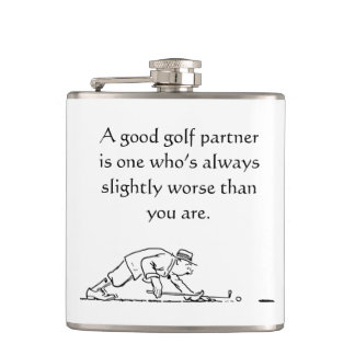 Cantil Frasco molhado em vinil de Golfer