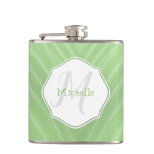 Cantil Frasco Personalizado da Areia Verde