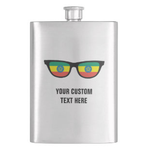 Cantil Frasco personalizado de tons etíopes