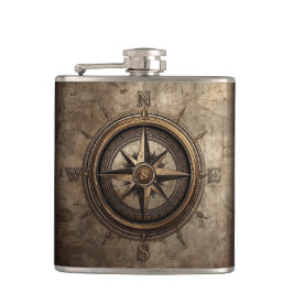 Cantil Frasco projetado bússola