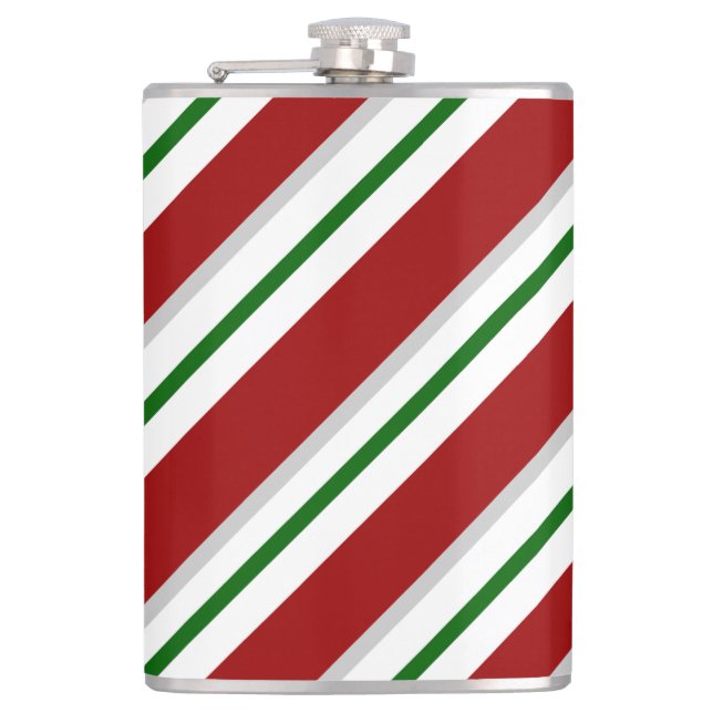 Cantil Frascos/Stripes de Vinilo de Natal (Frente)
