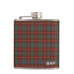 Cantil Fraser de Lovat Weathered Tartan Monograma