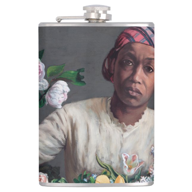 Cantil Frederic Bazille - Jovem Mulher com Peonias (Frente)