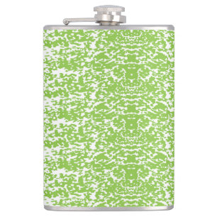 Cantil fundo abstrato verde e branco